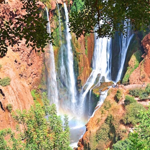 TREKKING SUAVE A LAS CASCADAS DE OUZOUD, LAS MÁS ALTAS DE MARRUECOS